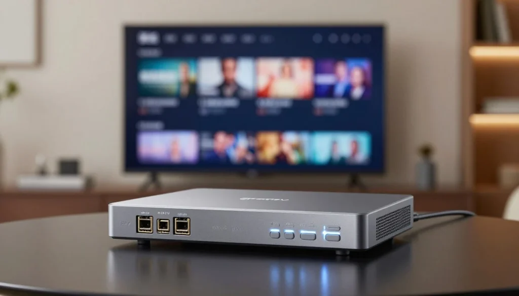4K IPTV encoder IPTV encoder reviews device connected to a television for video streaming