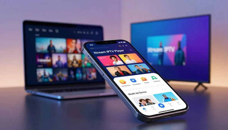 xtream iptv player live tv features across phone laptop and smart tv
